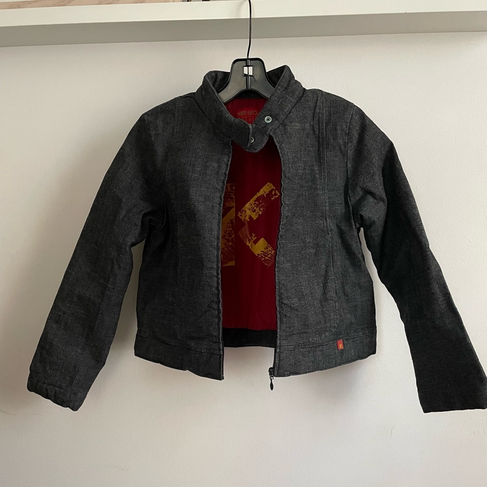 Kenzo kids jungle Denim Jacket -size 10